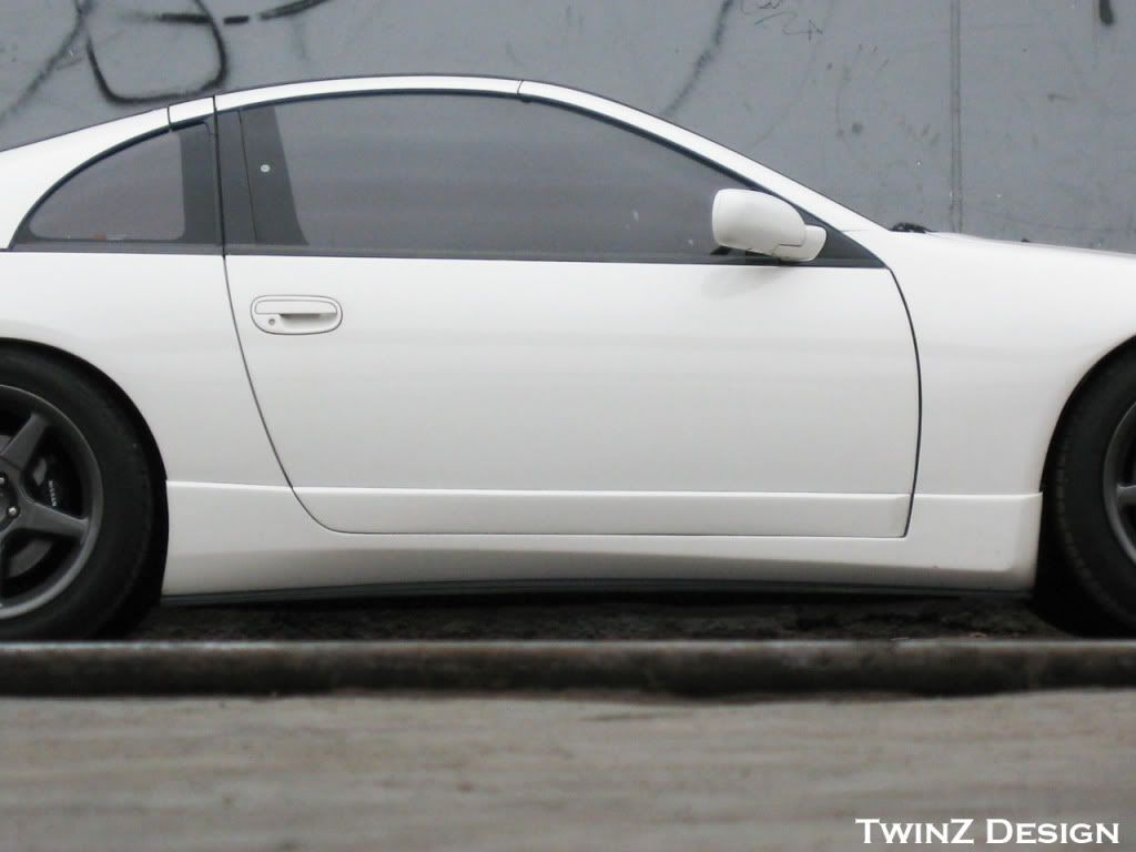 Nissan 300zx side skirts #7