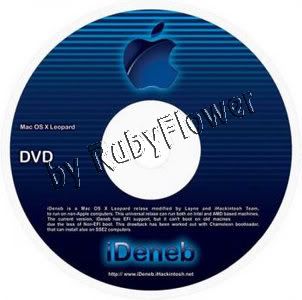 VmWare Image: MacOS X leopard 10.5.8 iDeneb v1.6 Lite Edition Repost