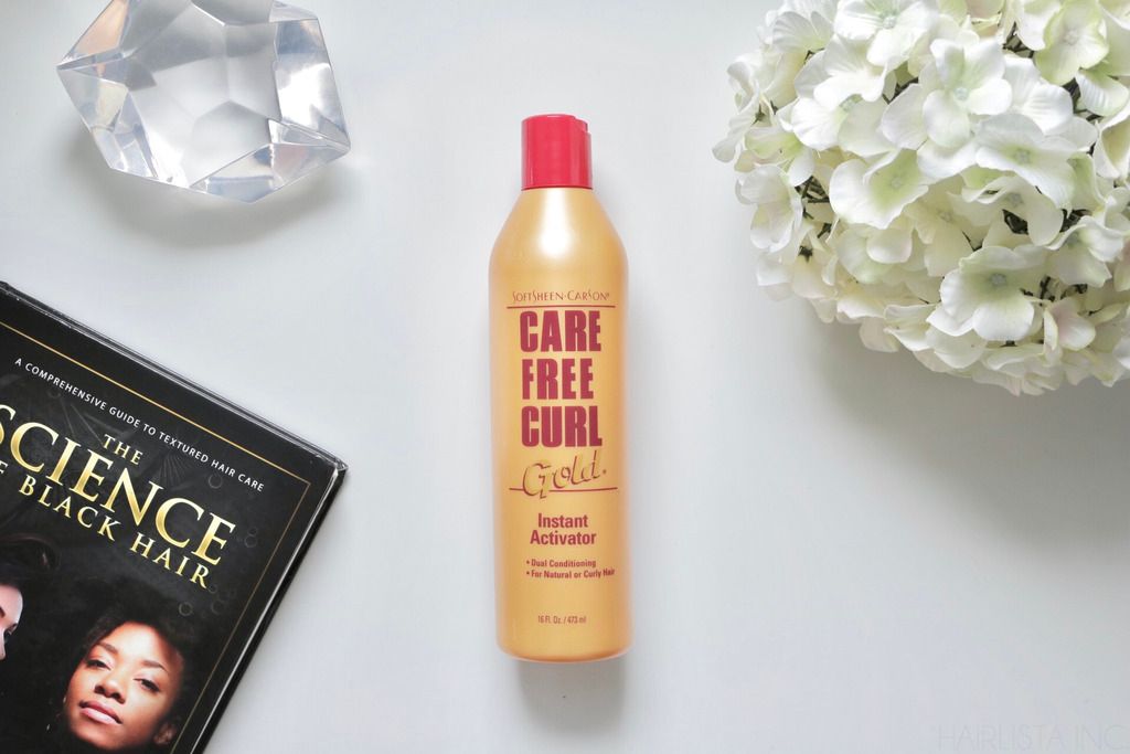 My Hair Is Loving This Old-School Product! - Care Free Curl Gold Instant Activator