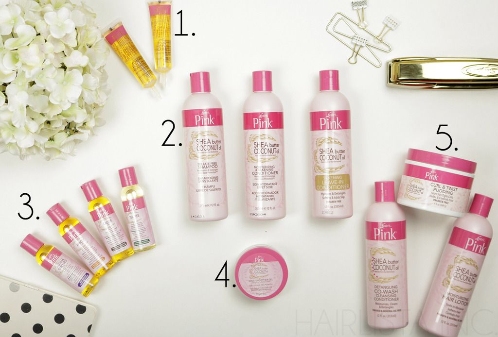 My First Impression: Lusters Pink Shea Butter Coconut Oil Line