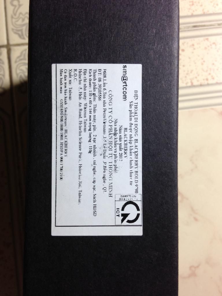 Bán cây blackberry 9790 như mới - 1