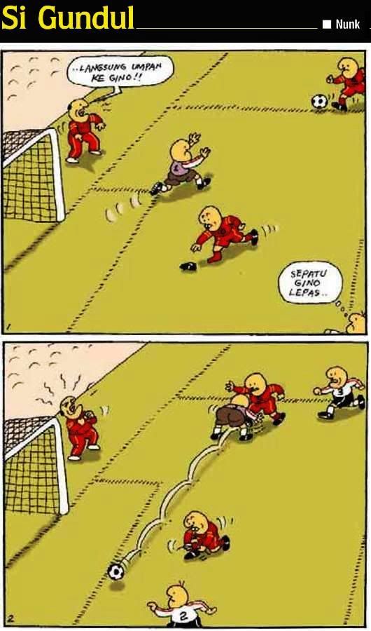 injury time cartoon 