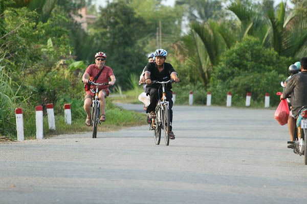 Cycling Mekong River Vietnam