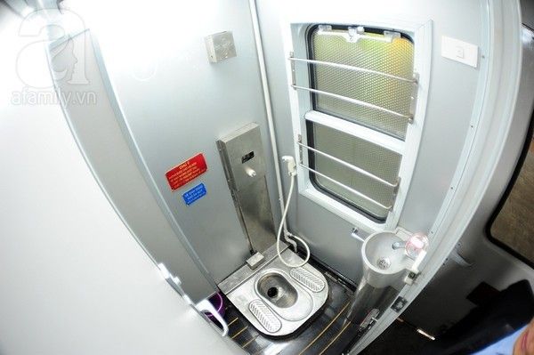Squash Toilet on the train