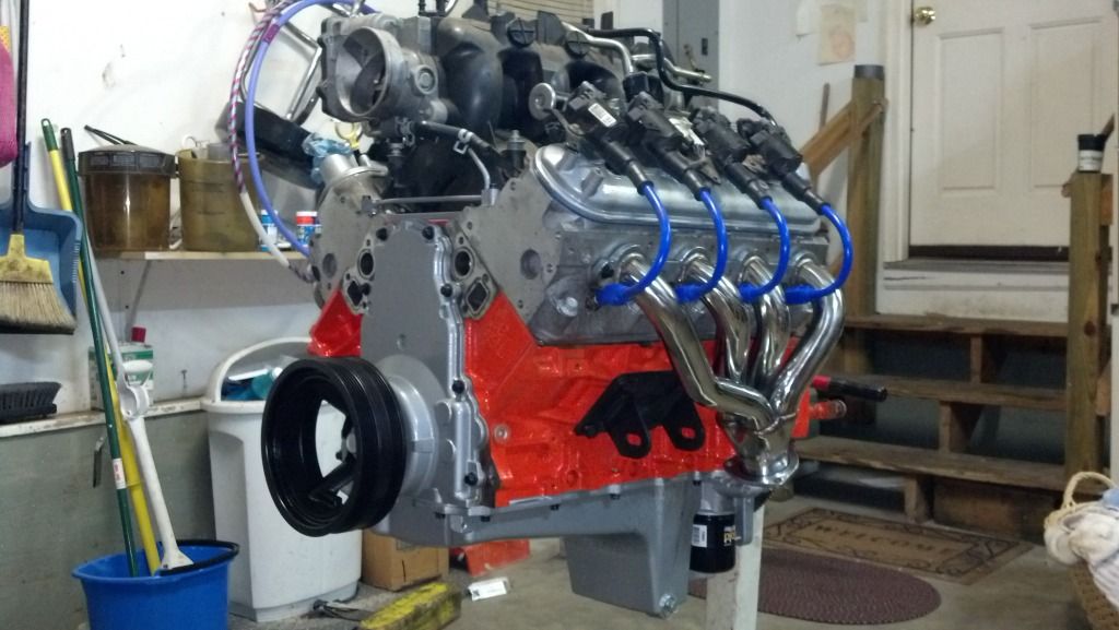 Painted LS motors Team Chevelle