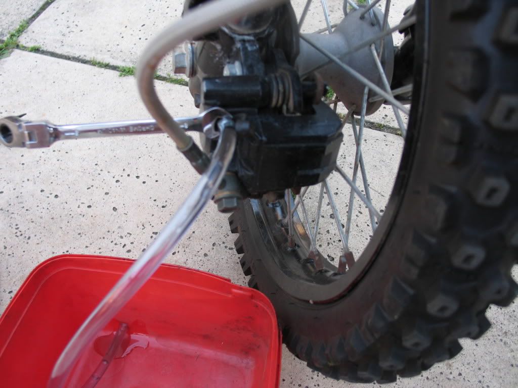 How to Bleeding the Brakes Mini Dirt Bikes & Pit Bikes Forum
