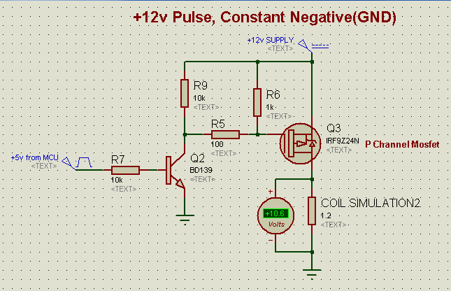 Please help with switching of P channel mosfet? | All About Circuits