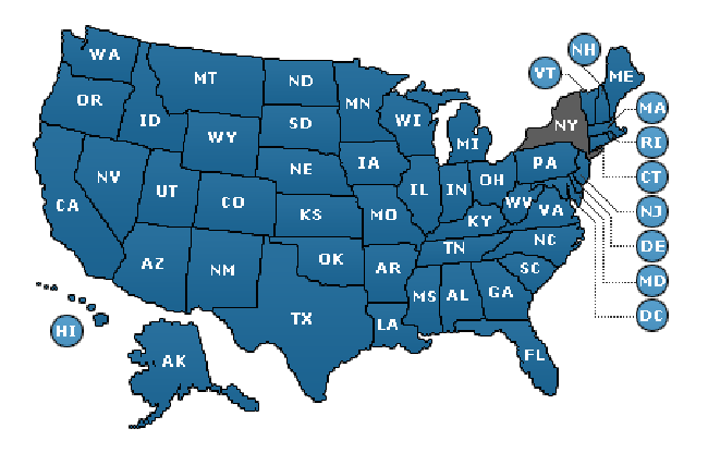 Modified NY Map